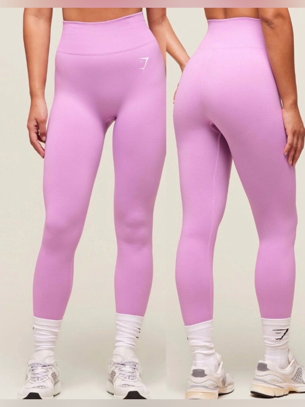 Gymshark Vital 2.0 Seamless Leggings in Soft Pink - Like New